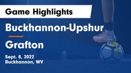 Buckhannon-Upshur  vs Grafton  Game Highlights - Sept. 8, 2022