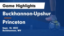 Buckhannon-Upshur  vs Princeton  Game Highlights - Sept. 10, 2022