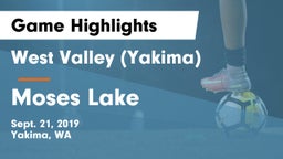 West Valley  (Yakima) vs Moses Lake  Game Highlights - Sept. 21, 2019