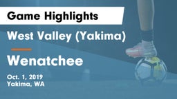 West Valley  (Yakima) vs Wenatchee  Game Highlights - Oct. 1, 2019