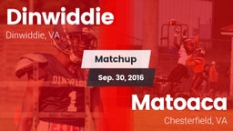 Matchup: Dinwiddie High vs. Matoaca  2016
