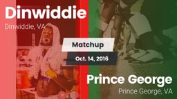 Matchup: Dinwiddie High vs. Prince George  2016