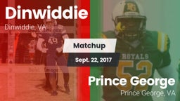 Matchup: Dinwiddie High vs. Prince George  2017