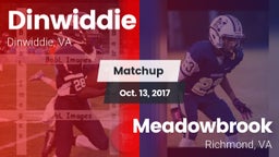 Matchup: Dinwiddie High vs. Meadowbrook  2017