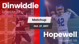 Matchup: Dinwiddie High vs. Hopewell  2017