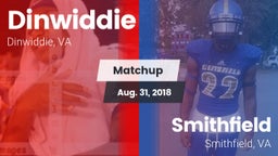 Matchup: Dinwiddie High vs. Smithfield  2018