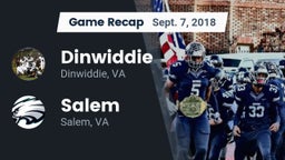 Recap: Dinwiddie  vs. Salem  2018