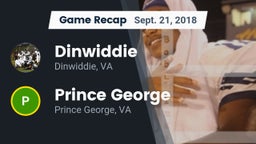 Recap: Dinwiddie  vs. Prince George  2018