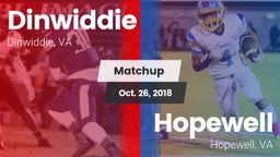 Matchup: Dinwiddie High vs. Hopewell  2018