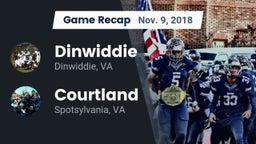 Recap: Dinwiddie  vs. Courtland  2018