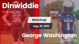 Matchup: Dinwiddie High vs. George Washington  2019