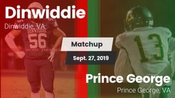 Matchup: Dinwiddie High vs. Prince George  2019