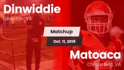 Matchup: Dinwiddie High vs. Matoaca  2019