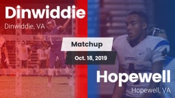 Matchup: Dinwiddie High vs. Hopewell  2019