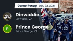 Recap: Dinwiddie  vs. Prince George  2021