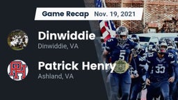 Recap: Dinwiddie  vs. Patrick Henry  2021