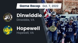 Recap: Dinwiddie  vs. Hopewell  2022
