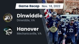 Recap: Dinwiddie  vs. Hanover  2022