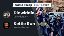 Recap: Dinwiddie  vs. Kettle Run  2022