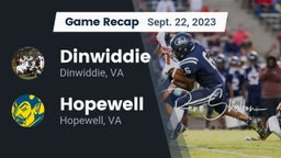 Recap: Dinwiddie  vs. Hopewell  2023