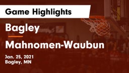 Bagley  vs Mahnomen-Waubun  Game Highlights - Jan. 25, 2021