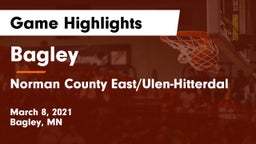 Bagley  vs Norman County East/Ulen-Hitterdal Game Highlights - March 8, 2021