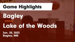 Bagley  vs Lake of the Woods  Game Highlights - Jan. 20, 2023