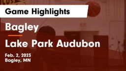 Bagley  vs Lake Park Audubon  Game Highlights - Feb. 2, 2023
