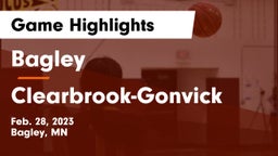 Bagley  vs Clearbrook-Gonvick  Game Highlights - Feb. 28, 2023