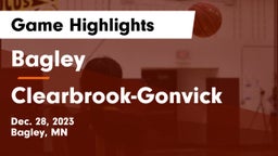 Bagley  vs Clearbrook-Gonvick  Game Highlights - Dec. 28, 2023