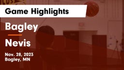 Bagley  vs Nevis  Game Highlights - Nov. 28, 2023