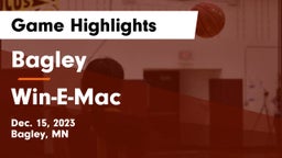 Bagley  vs Win-E-Mac  Game Highlights - Dec. 15, 2023