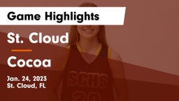 St. Cloud  vs Cocoa  Game Highlights - Jan. 24, 2023