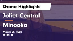 Joliet Central  vs Minooka  Game Highlights - March 25, 2021