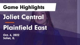 Joliet Central  vs Plainfield East  Game Highlights - Oct. 6, 2022