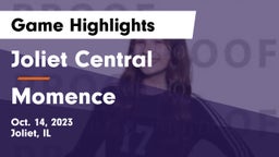 Joliet Central  vs Momence  Game Highlights - Oct. 14, 2023
