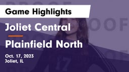 Joliet Central  vs Plainfield North Game Highlights - Oct. 17, 2023