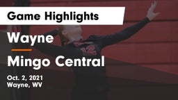 Wayne  vs Mingo Central  Game Highlights - Oct. 2, 2021