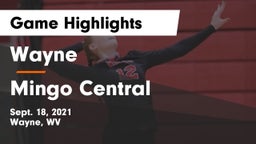 Wayne  vs Mingo Central  Game Highlights - Sept. 18, 2021