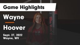 Wayne  vs Hoover  Game Highlights - Sept. 27, 2022
