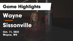 Wayne  vs Sissonville Game Highlights - Oct. 11, 2022