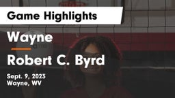 Wayne  vs Robert C. Byrd  Game Highlights - Sept. 9, 2023