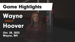 Wayne  vs Hoover  Game Highlights - Oct. 28, 2023