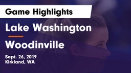 Lake Washington  vs Woodinville Game Highlights - Sept. 26, 2019