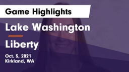 Lake Washington  vs Liberty  Game Highlights - Oct. 5, 2021