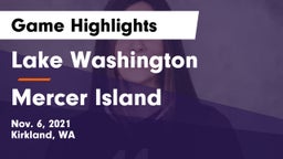Lake Washington  vs Mercer Island  Game Highlights - Nov. 6, 2021