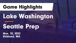 Lake Washington  vs Seattle Prep Game Highlights - Nov. 10, 2022