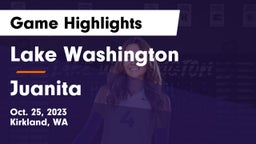 Lake Washington  vs Juanita  Game Highlights - Oct. 25, 2023
