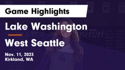 Lake Washington  vs West Seattle  Game Highlights - Nov. 11, 2023