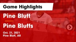 Pine Bluff  vs Pine Bluffs  Game Highlights - Oct. 21, 2021
